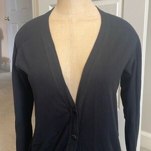 Banana Republic, small black, cardigan